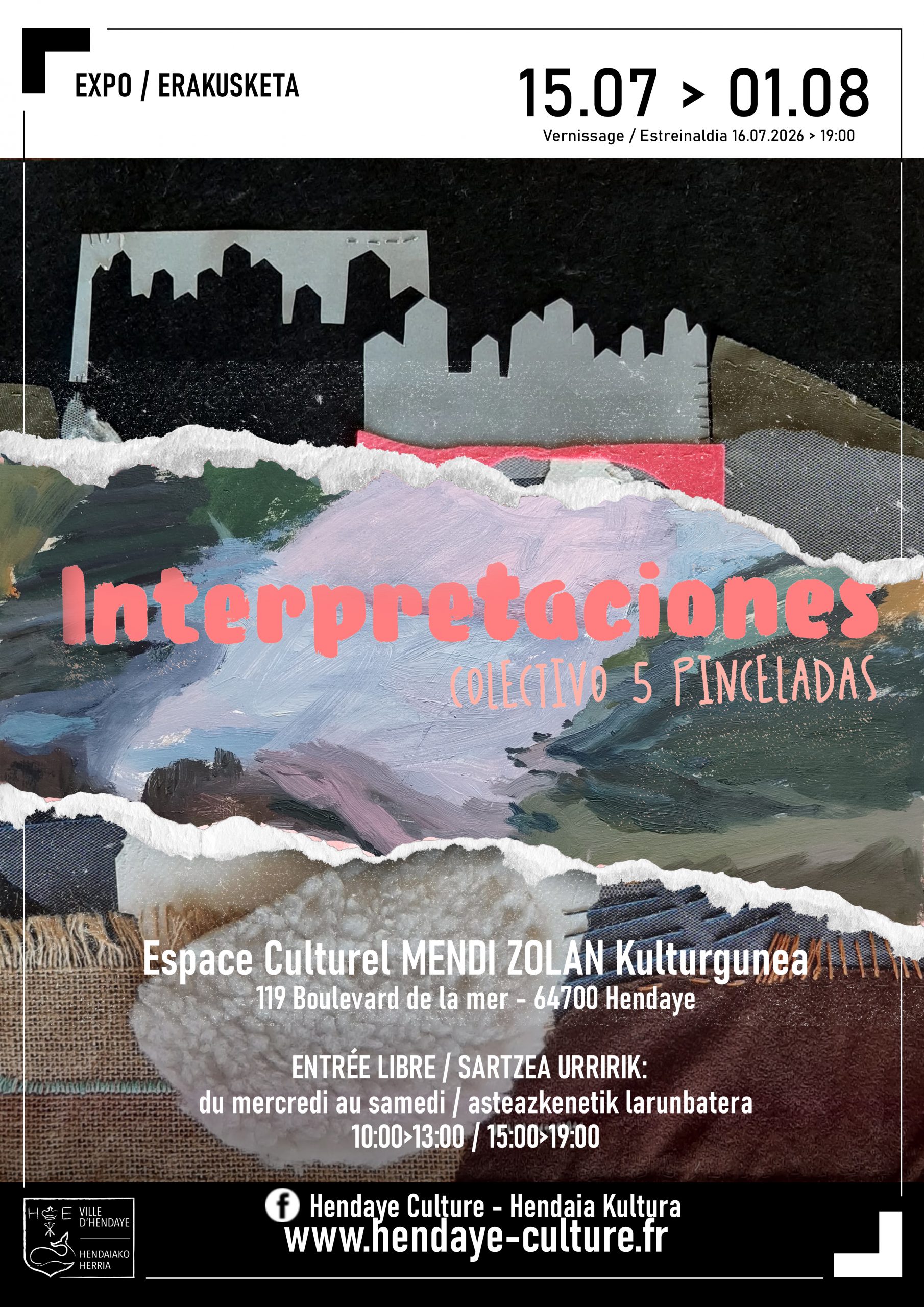 Exposición julio 2 1026 Centro Mendi Zolan Hendaya